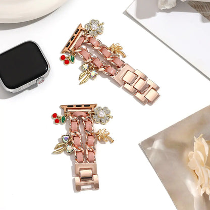 Strawberry Flower Watch Strap