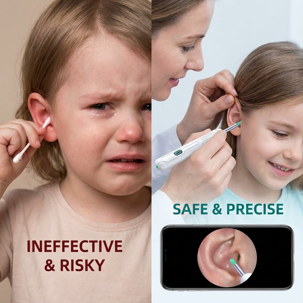 ClearEar™ - Safe Ear Cleaner for Kids & Families