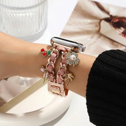 Strawberry Flower Watch Strap