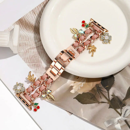 Strawberry Flower Watch Strap
