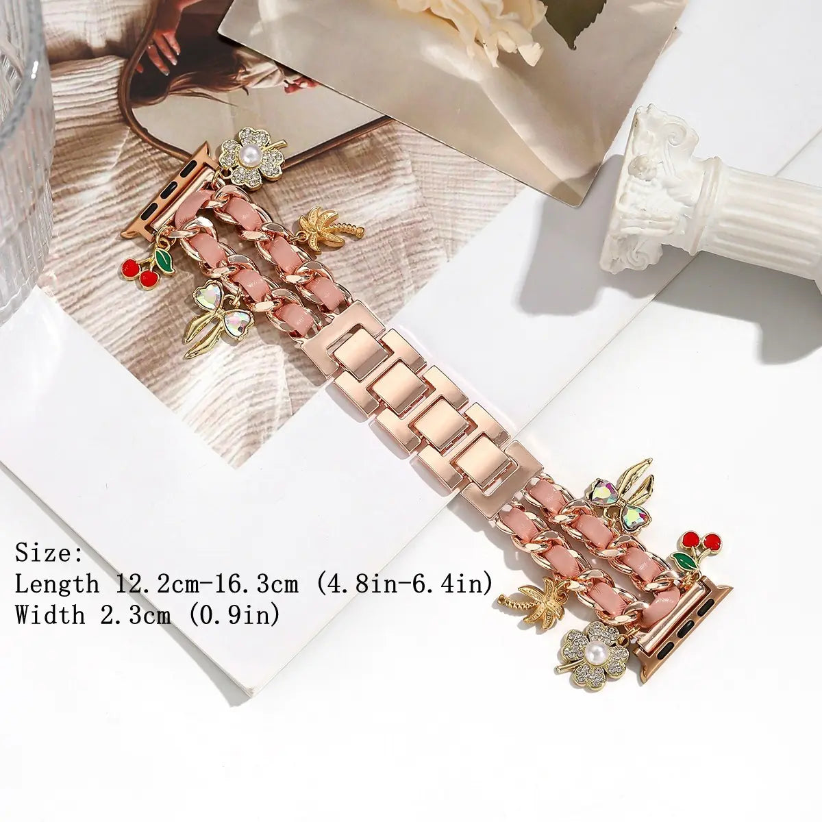 Strawberry Flower Watch Strap