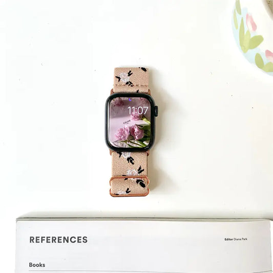 Floral Woven Band for Apple Watch Series 8